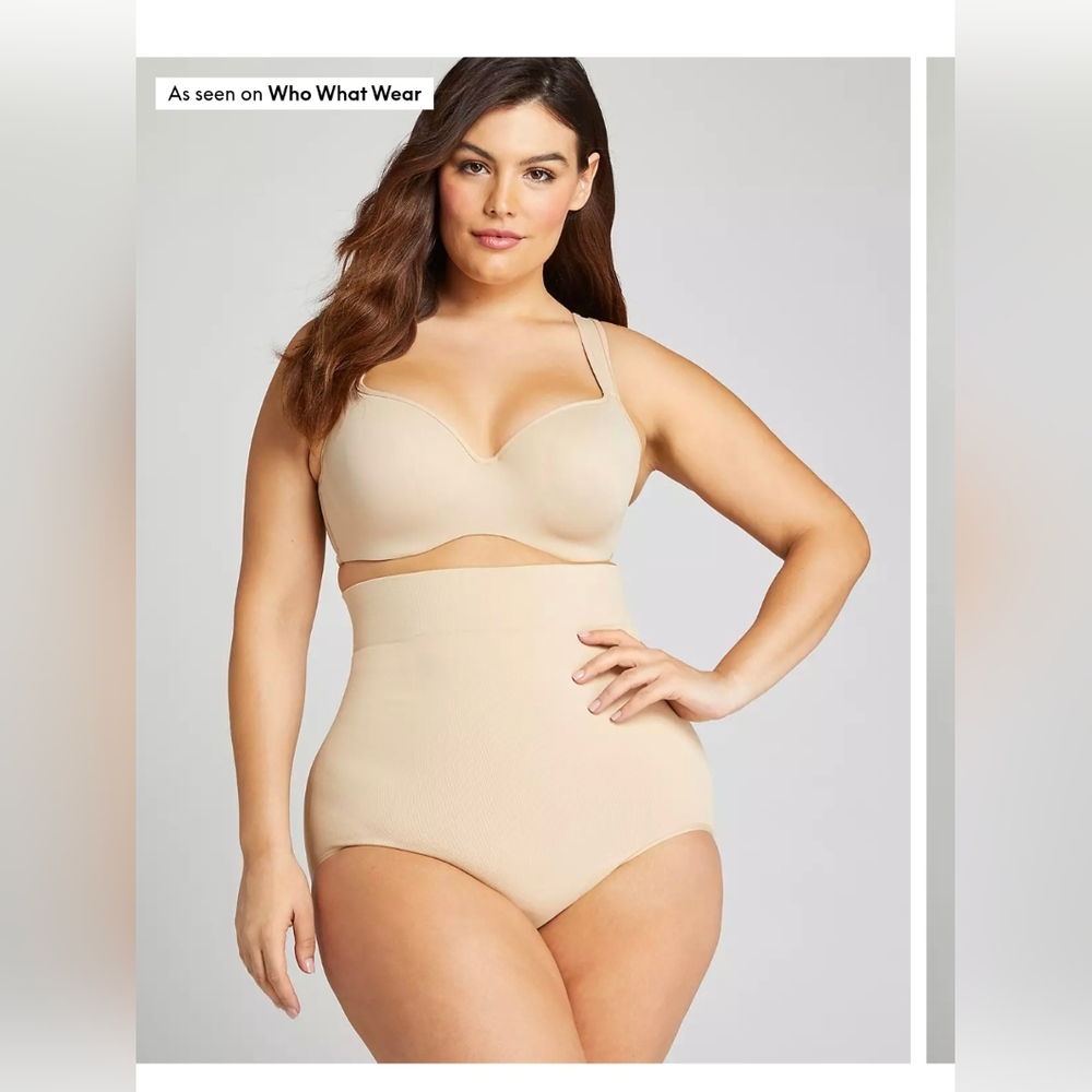 Cacique Ultra Slimming High-Waist Shapewear Briefs - Tan, 18/20, NWT